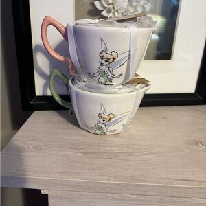 Rae Dunn Pink and Green Tinkerbell measuring cups
